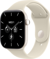 Смарт-годинник Apple Watch Series 12 GPS + Cellular 46mm Pearl White Ceramic Case with Sand Sport Band - M/L