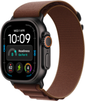 Смарт-часы Apple Watch Ultra 4 GPS + Cellular 49mm Black Titanium Case with Burgundy Alpine Loop - S