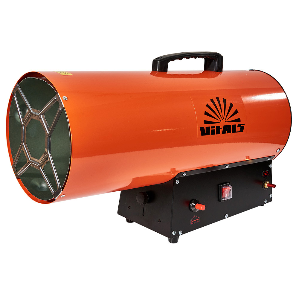 Тепловая пушка газовая Vitals GH-502, 51кВт, 350м2, 650м3, оранжевый, 6.6кг фото1