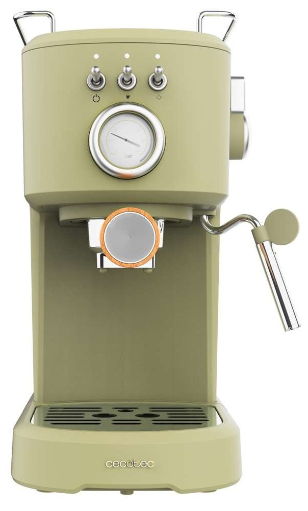 Кофеварка эспрессо Cecotec Power Espresso 20 Retro Green (CCTC-01723) фото1