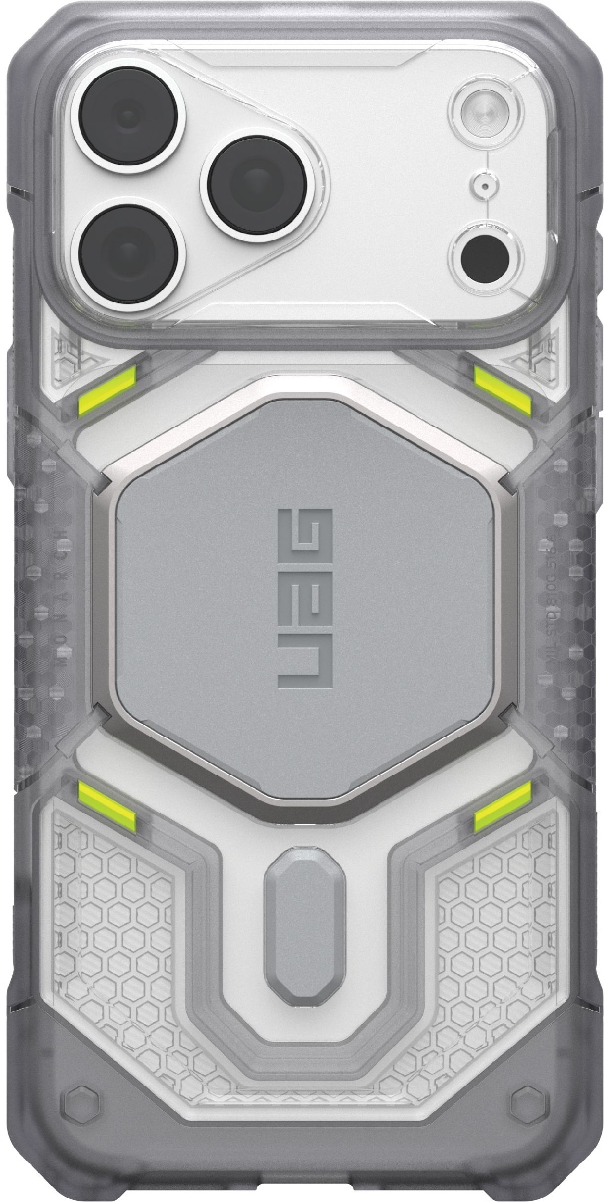 Чехол UAG для iPhone 18 Pro Max Monarch Pro Magsafe VEIL Ice (114568114381) фото1