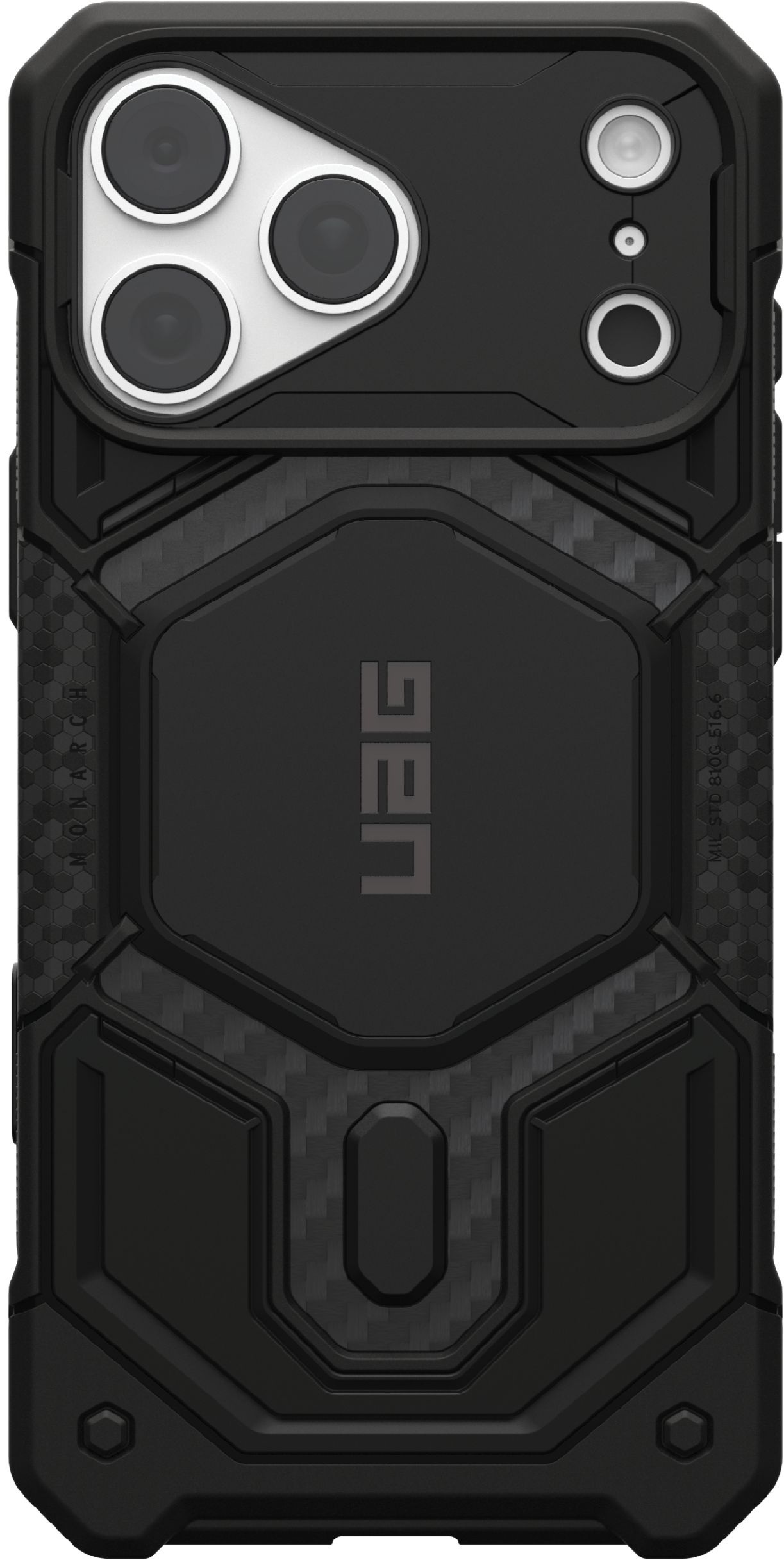 Чехол UAG для iPhone 18 Pro Max Monarch Pro Magsafe Carbon Fiber (114568114242) фото1