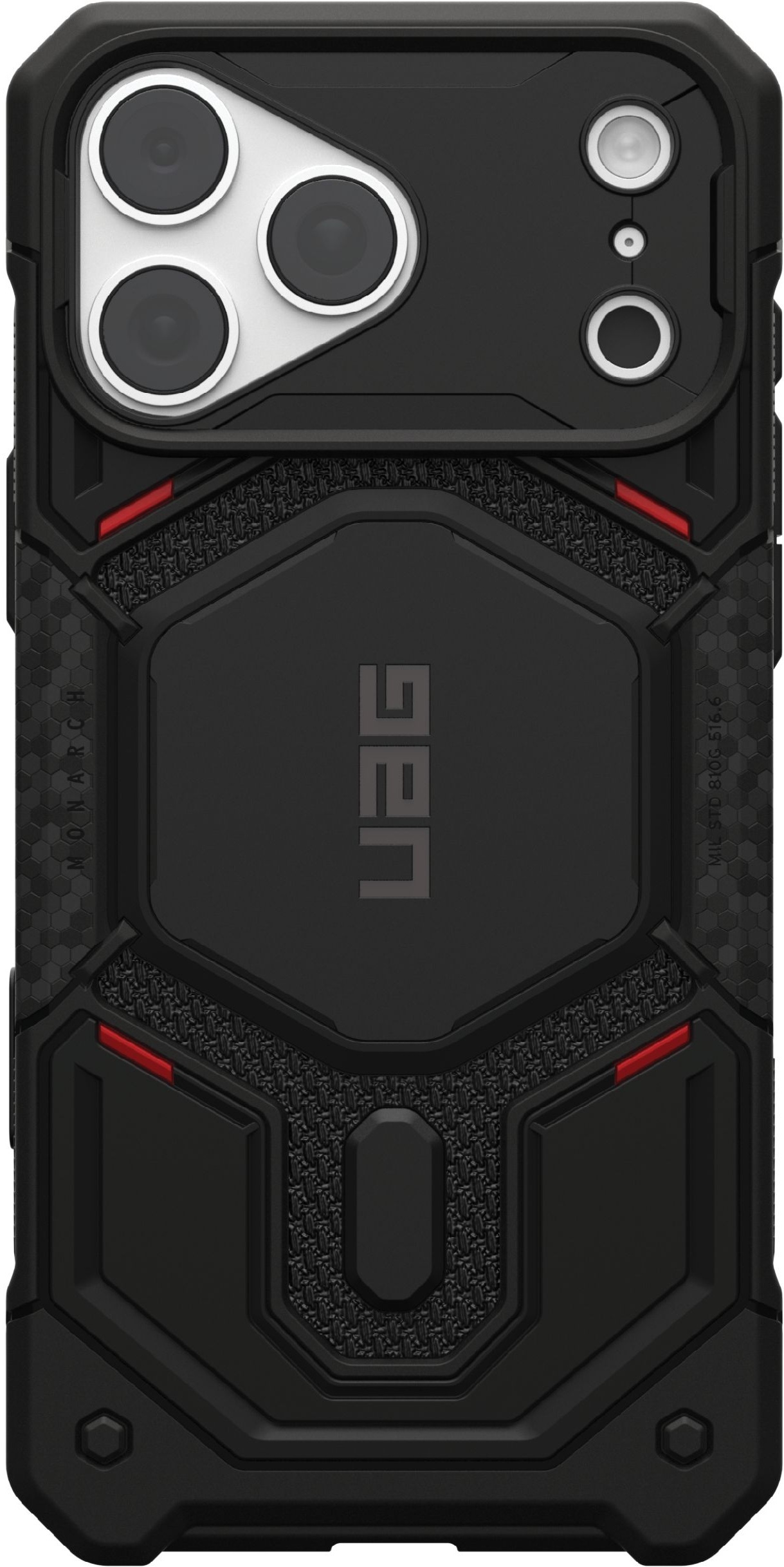 Чехол UAG для iPhone 18 Pro Max Monarch Pro Magsafe Kevlar Black (114568113940) фото1