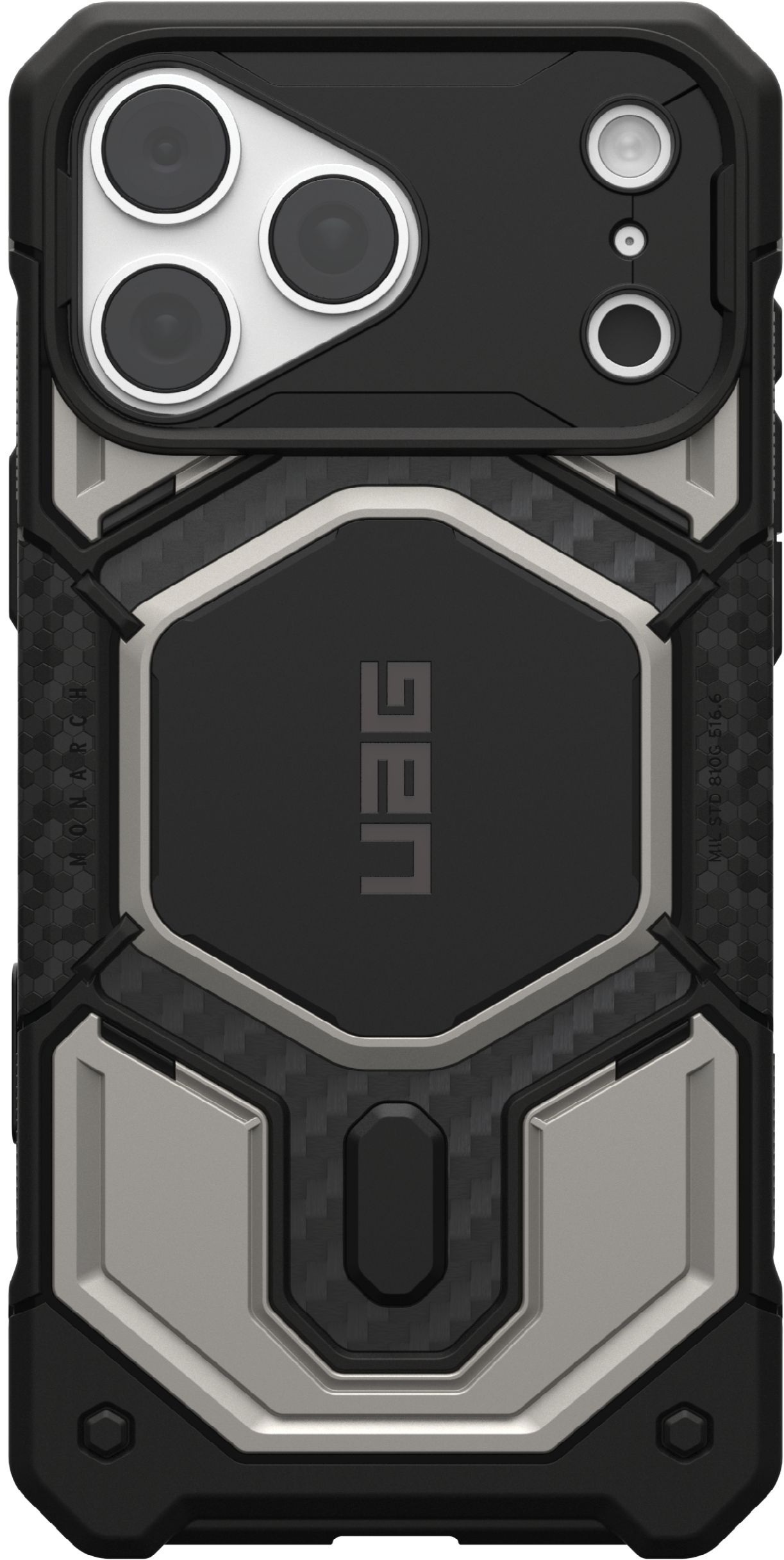 Чехол UAG для iPhone 18 Pro Max Monarch Pro Magsafe Titanium (114568113636) фото1