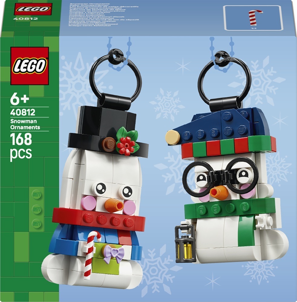 LEGO 40812 Seasons and Occasions Прикраси зі сніговиком фото1