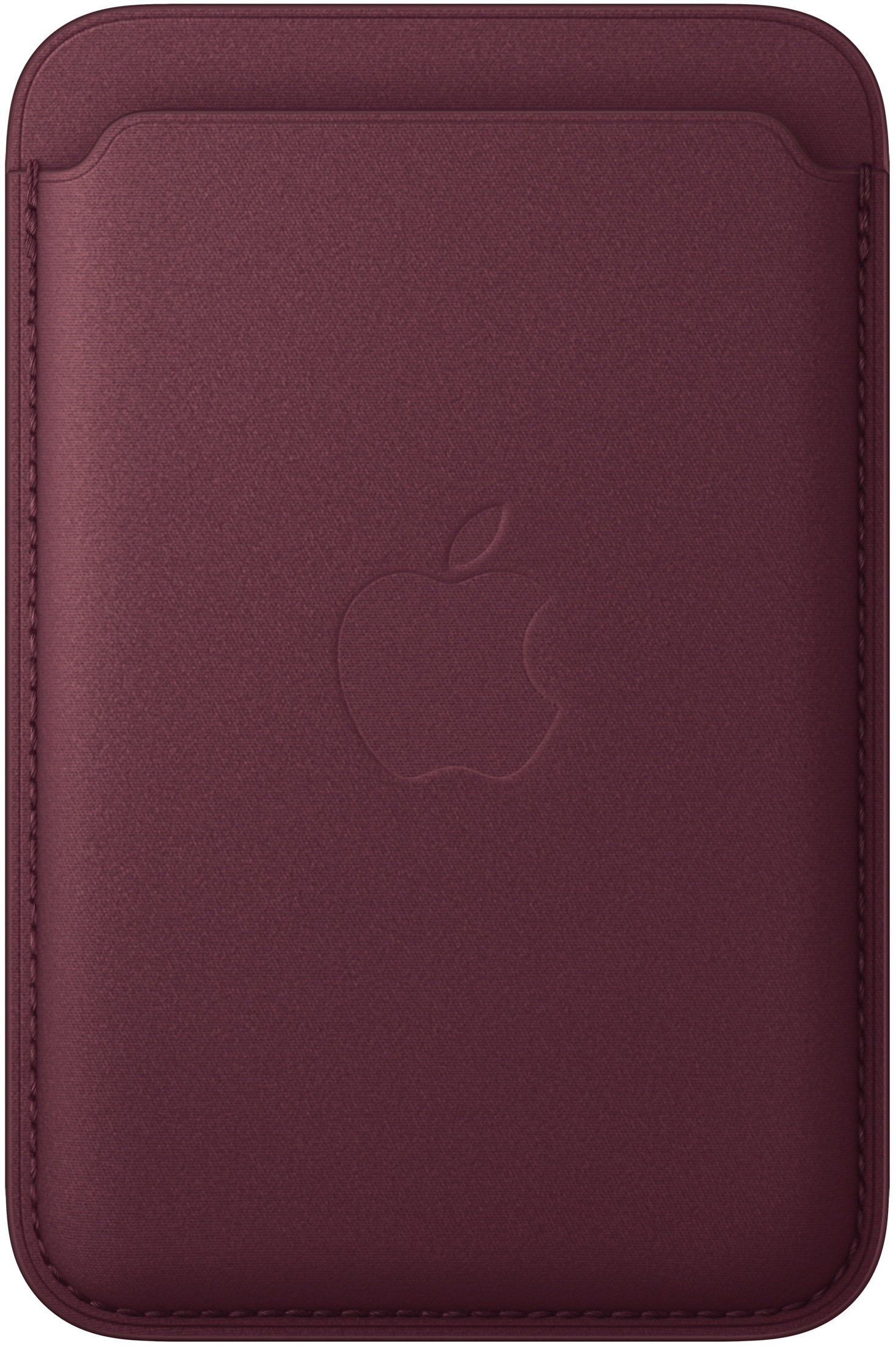 Чехол Apple для iPhone FineWoven Wallet with MagSafe – Burgundy (MK9H4ZM/A) фото1