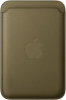 Чохол Apple для iPhone FineWoven Wallet with MagSafe – Dark Olive (MK9K4ZM/A)