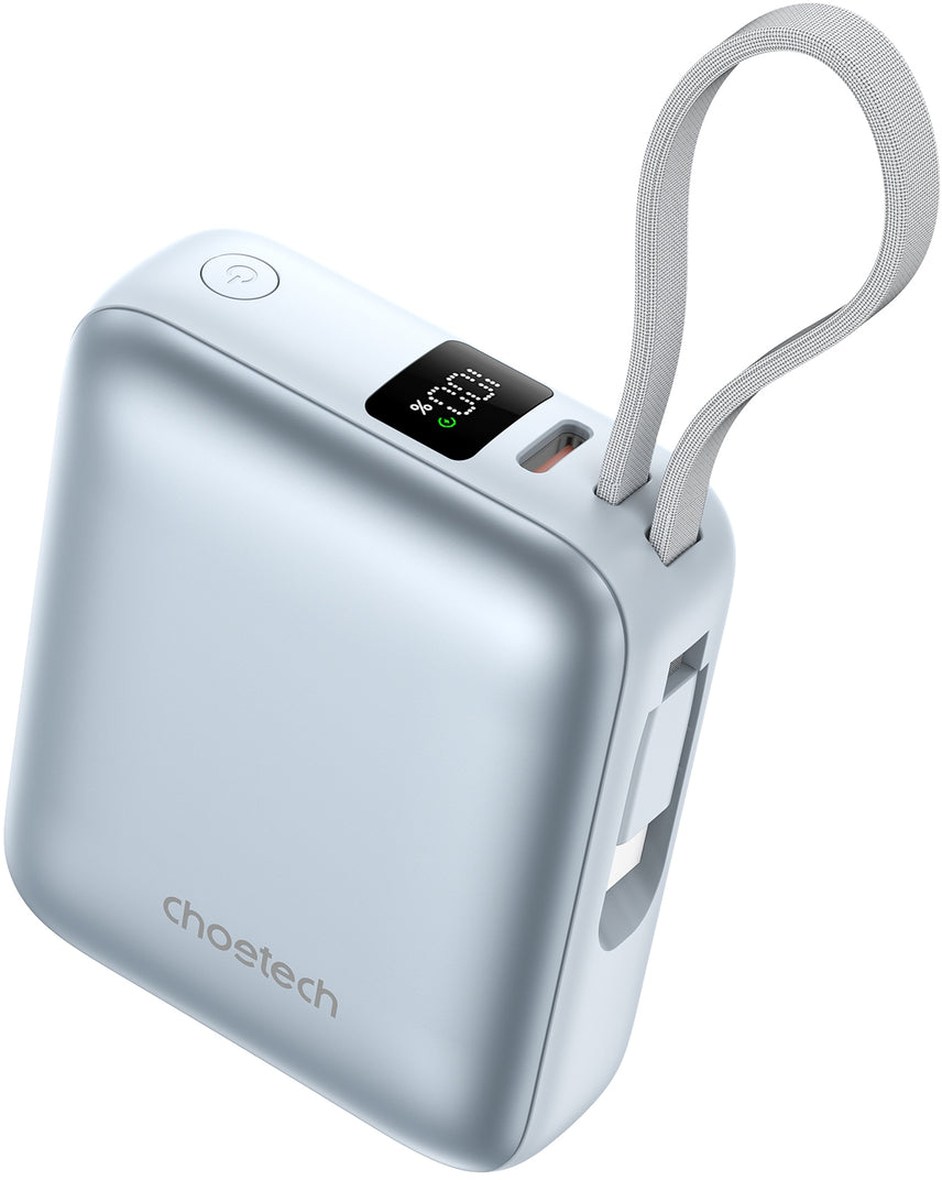 Павербанк Choetech, 10000 mAh, PD 35 Вт, синий фото1