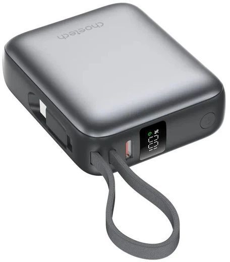 Павербанк Choetech, 10000 mAh, PD 35 Вт, серый фото1