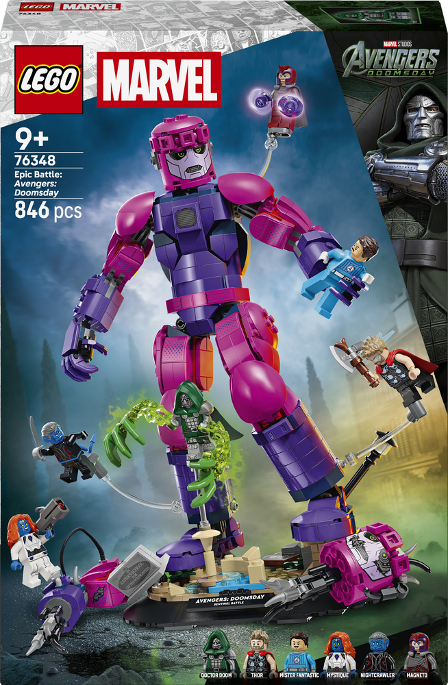 LEGO 76348 Super Heroes Эпическая битва: Мстители: Судный день фото1