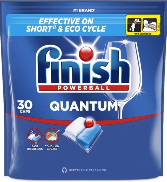 Таблетки для посудомоечных машин Finish Quantum 30 шт