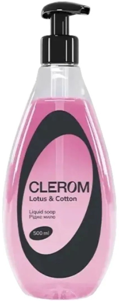Жидкое мыло Clerom Lotus and Cotton 500 мл фото1