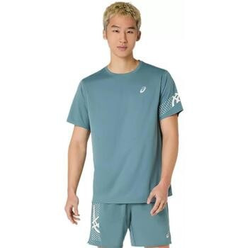 Футболка мужская Asics Icon SS 2011D458-402 2XL бирюзовая фото1