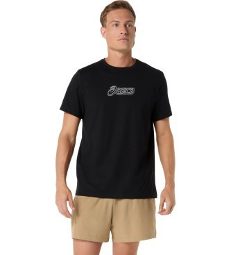 Футболка мужская Asics Logo Graphic Tee 2031F334-001 L черная фото