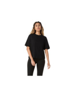 Футболка жіноча Asics Spiral Embroidery Relaxed Tee 2032D381-001 L чорна