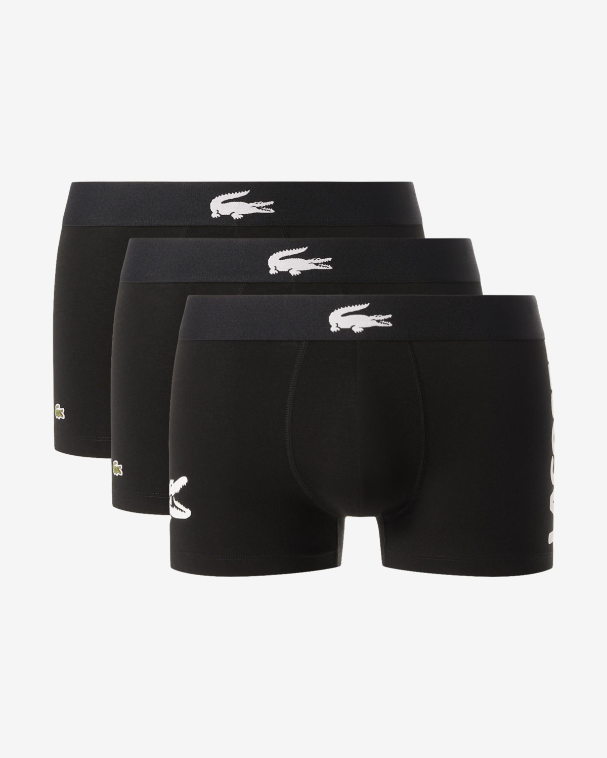 Набір трусів-боксерів чоловічих Lacoste 5H1291-9DI XL 3 шт. чорні