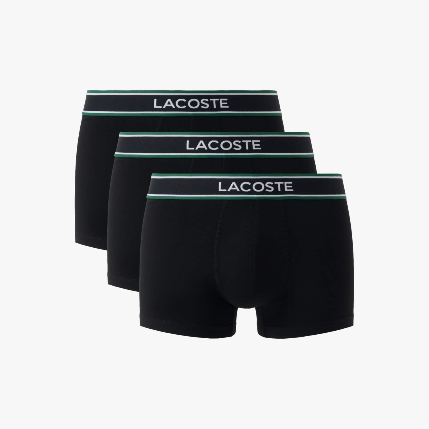 Набір трусів-боксерів чоловічих Lacoste 5H0926-031 L 3 шт. чорні