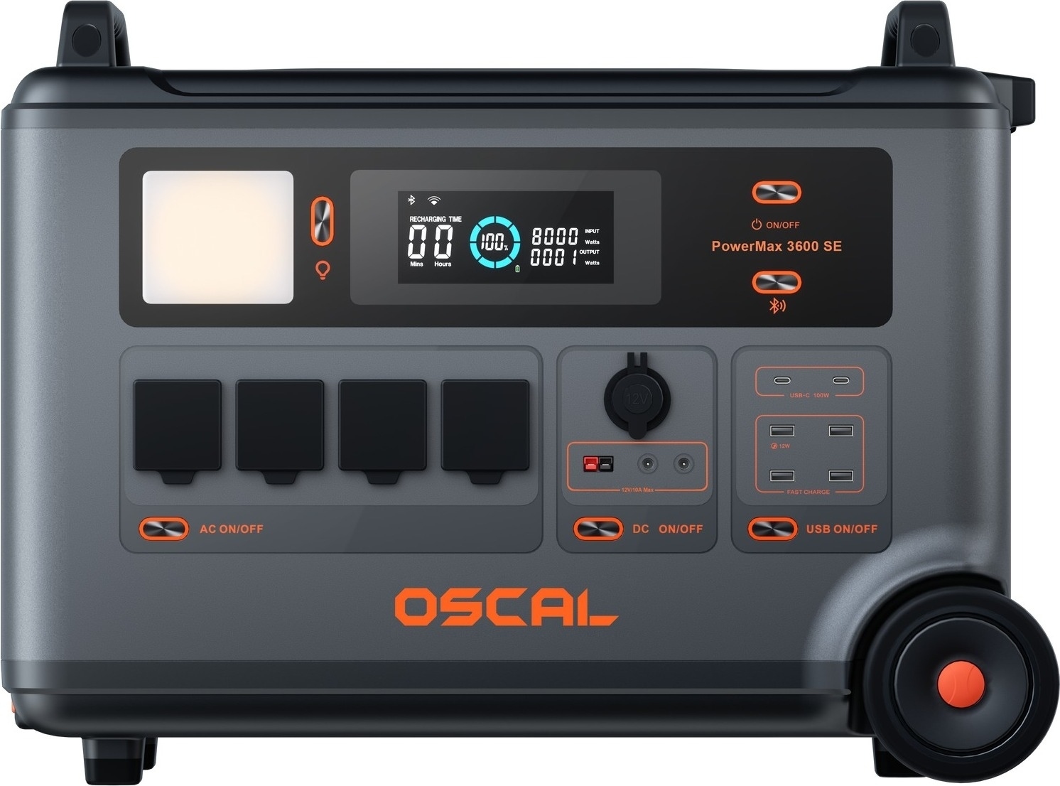 Зарядная станция OSCAL PowerMax 3600 SE фото1