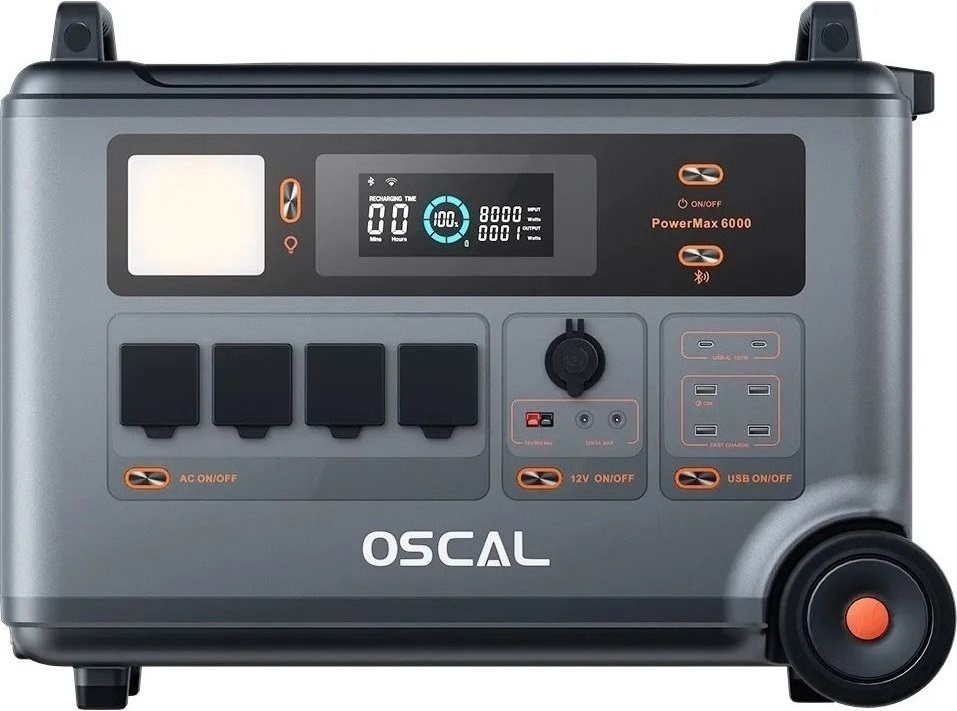 Зарядная станция OSCAL PowerMax 6000 фото1