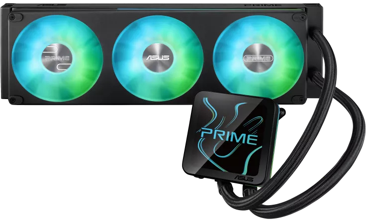Система рідинного охолодження ASUS Prime LC II 360 ARGB LCD Black (90RC01Q1-B0EAY0) фото1