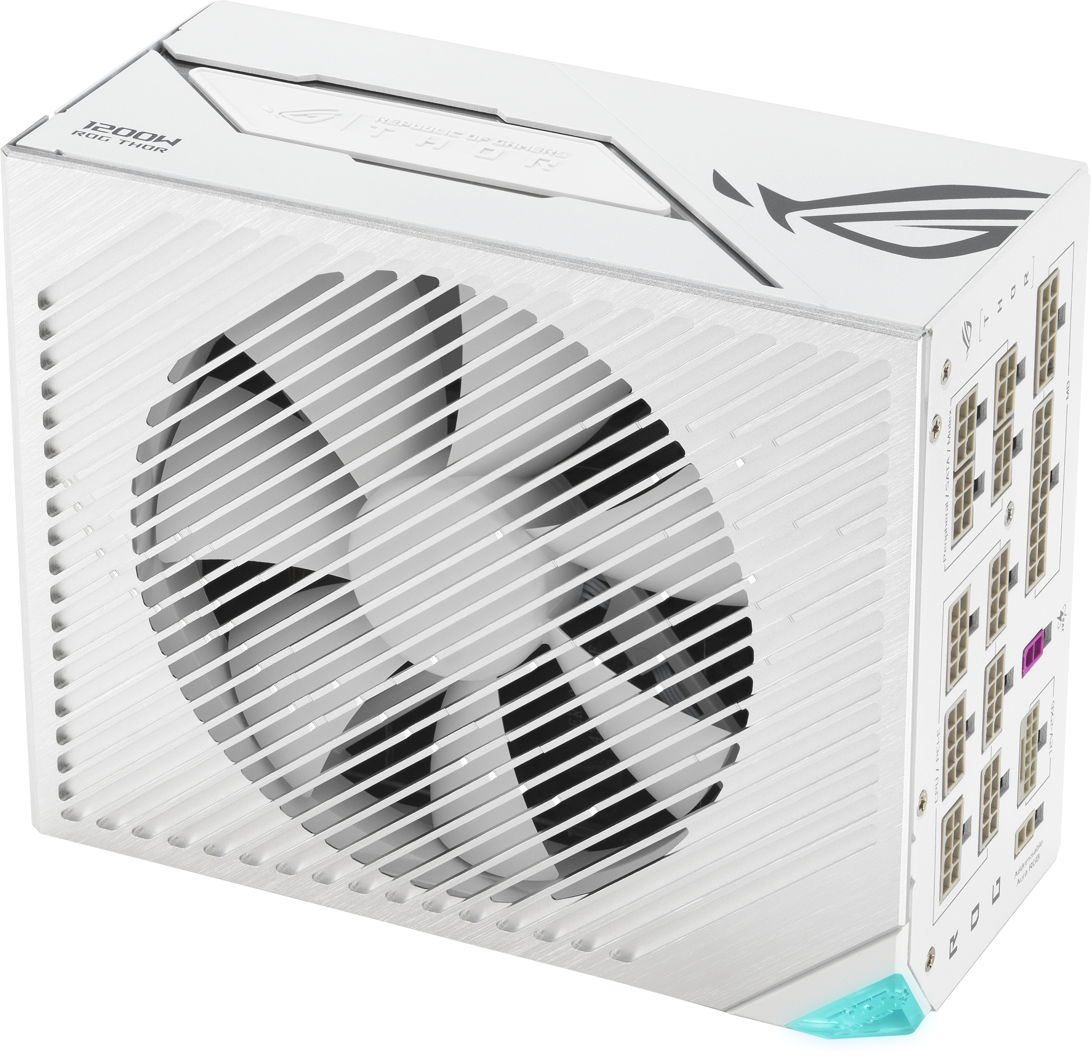 Блок питания ASUS ROG Thor 1200W Platinum III White Edition (90YE00V5-B0NA00) фото1