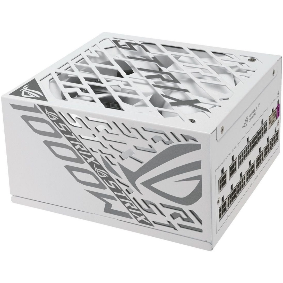 Блок живлення ASUS ROG Strix 1000W Platinum ROG Equalizer White (90YE00W9-B0NA00) фото1