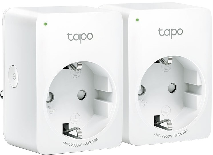 Розумна розетка TP-Link Tapo P100 (2-pack) (Tapo P100(2-pack)) фото1
