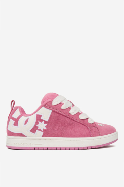 Кеды для девочек DC Shoes V5-10117K 30 розовые фото