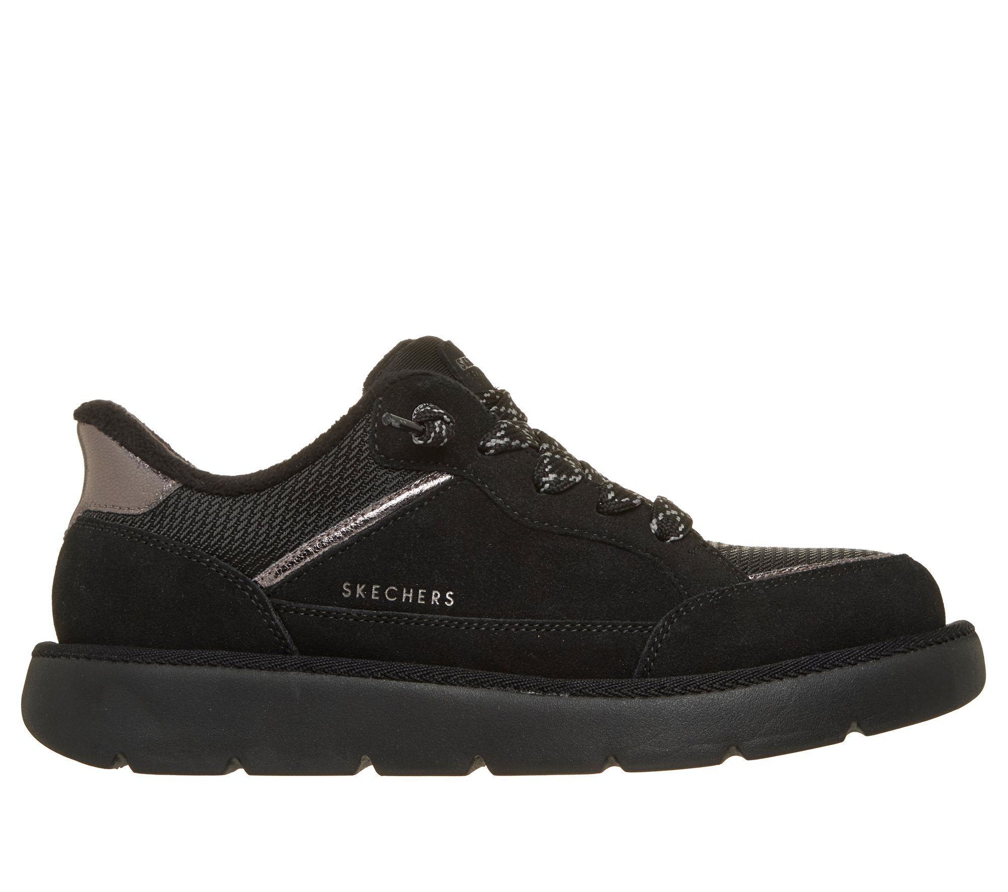 Уггі жіночі Skechers Keepsaces Cozy 190196 BBK 37 (7 US) чорні фото1