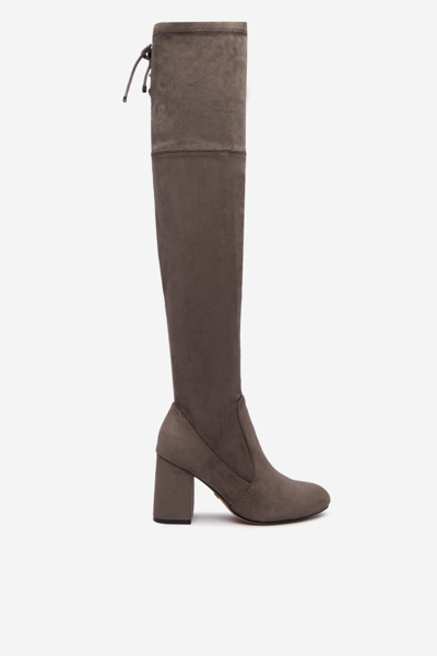 Ботфорты женские Nine West C6031-2 37 серые фото