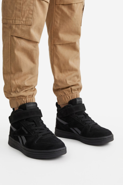 Кеды детские Reebok 115L 32 черные фото