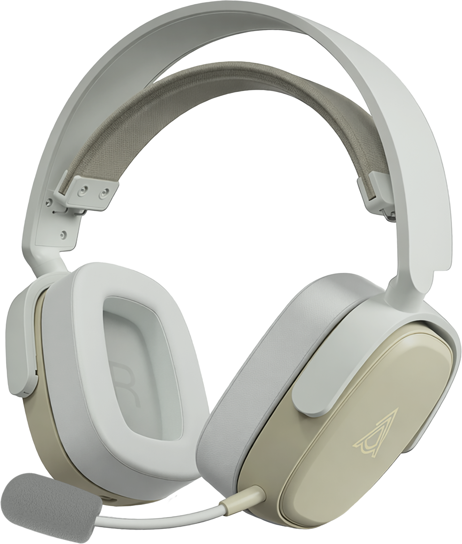 Игровая гарнитура Ajazz AHM09 Max Wireless Grey-White (AHM09-MAX-GW) фото1