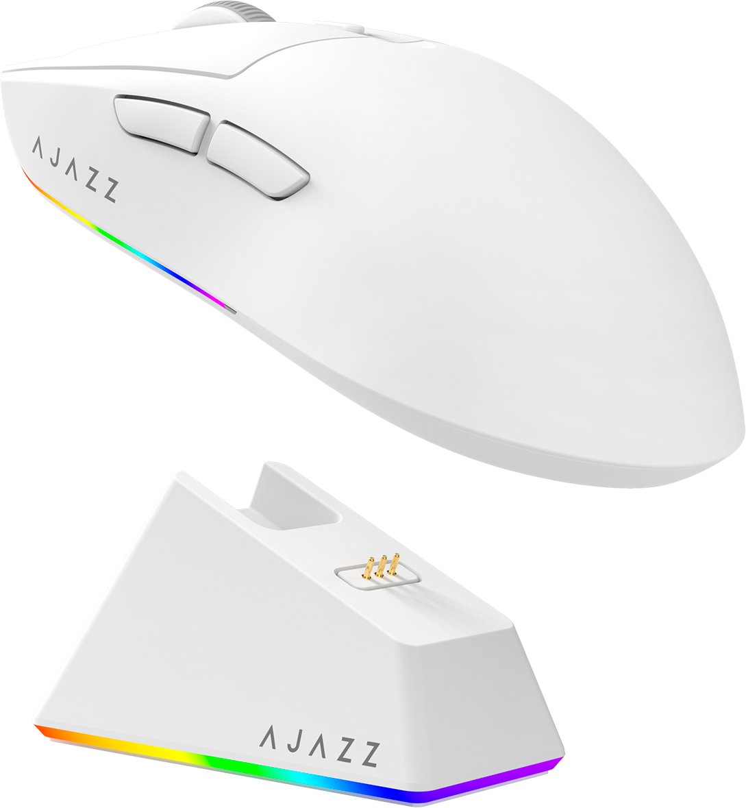 Ігрова миша Ajazz AJ139 V2 MC Wireless White (AJ139-V2-MC-W) фото1