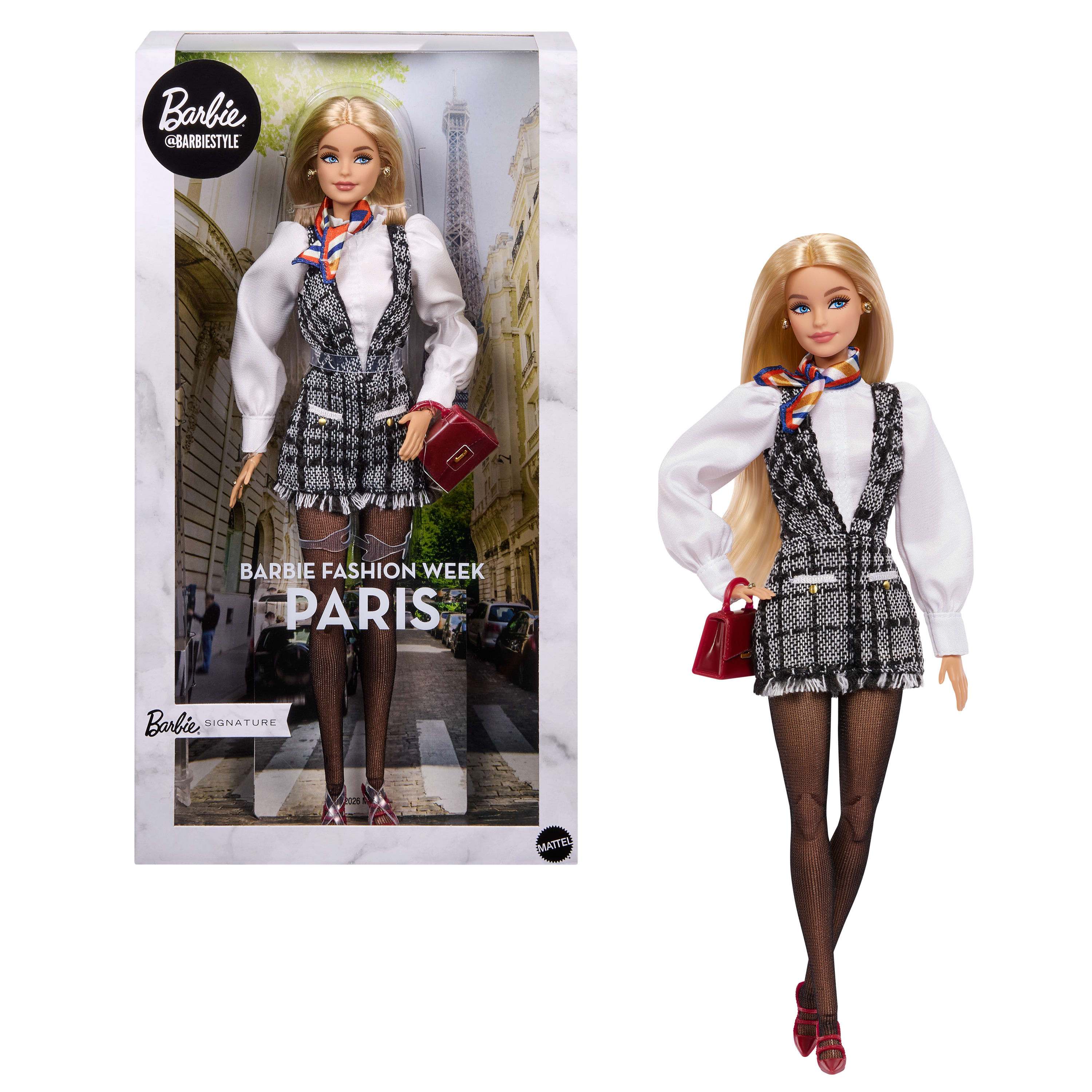 Коллекционная кукла BarbieStyle Неделя моды в Париже (JJX30) фото1