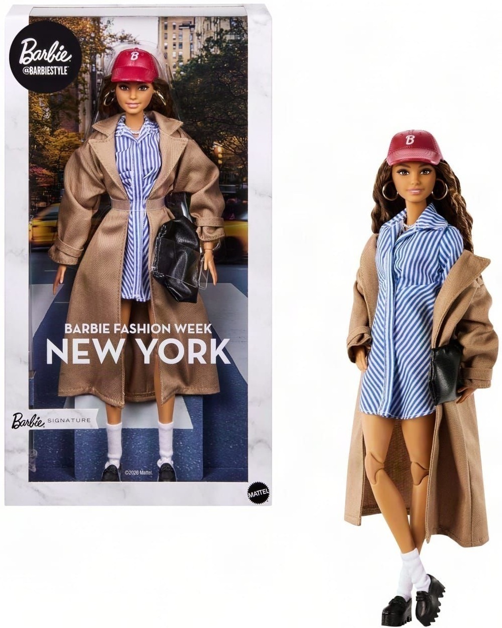 Коллекционная кукла BarbieStyle Неделя моды в Нью-Йорке (JJX32) фото1