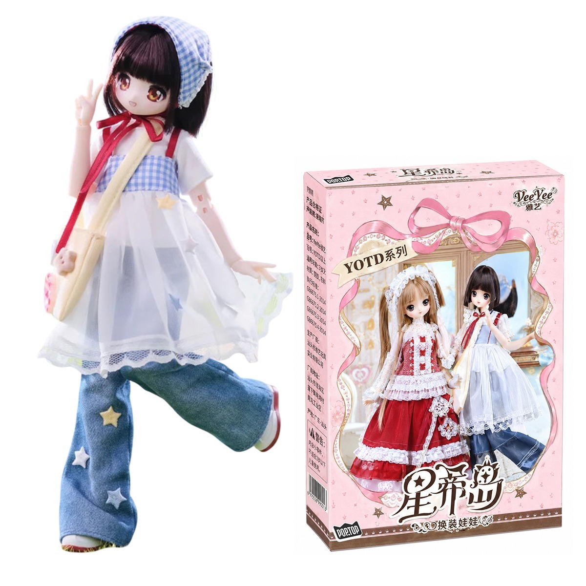 Колекційна лялька BJD Pop Top серії SyncyLand Сад мрій (LU-202601) фото1