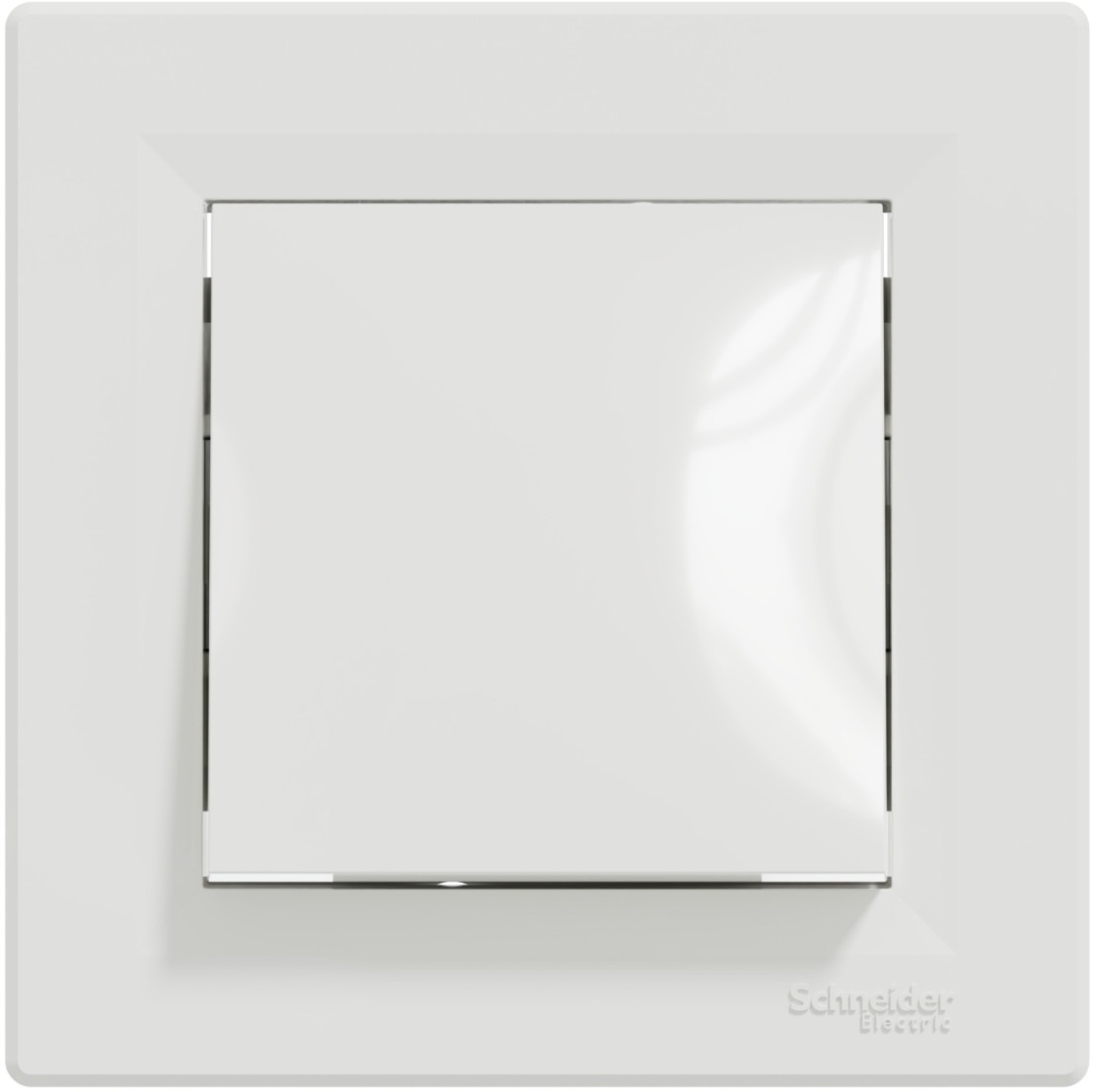 Перемикач перехресний 1-клавішний Schneider Electric, Asfora (білий, самозатискний) (EPH0500121) фото1