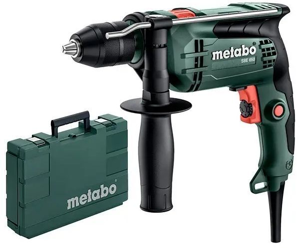 Дрель ударная Metabo SBE 650 650Вт (600742500) фото1