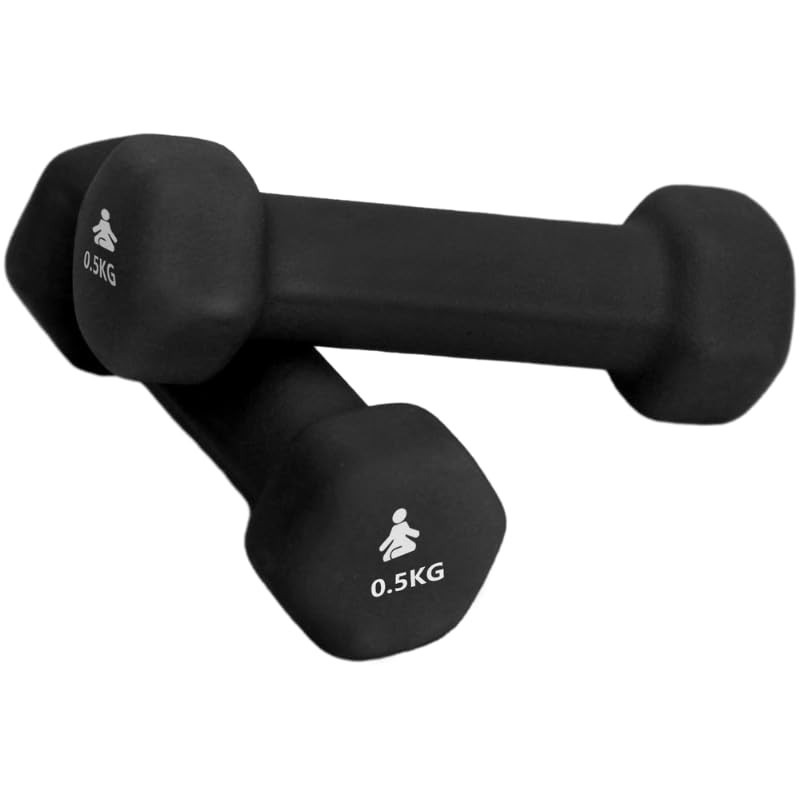 Гантели неопреновые FITPADDY 0,5 кг DB2X05BK фото1