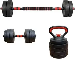 Набір з регульованою вагою 3в1 FITPADDY 25 кг BELLKIT25 фото1