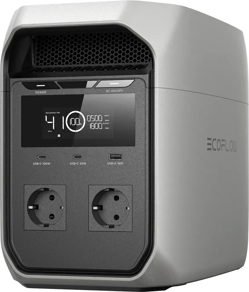 Зарядная станция EcoFlow DELTA 3 Classic, 1800W (EFDELTA3C-EU-CBox-L) фото1