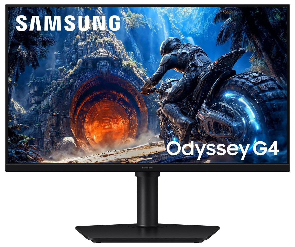 Монитор игровой 25" SAMSUNG Odyssey G4 (LS25HG400EIXUA) фото1