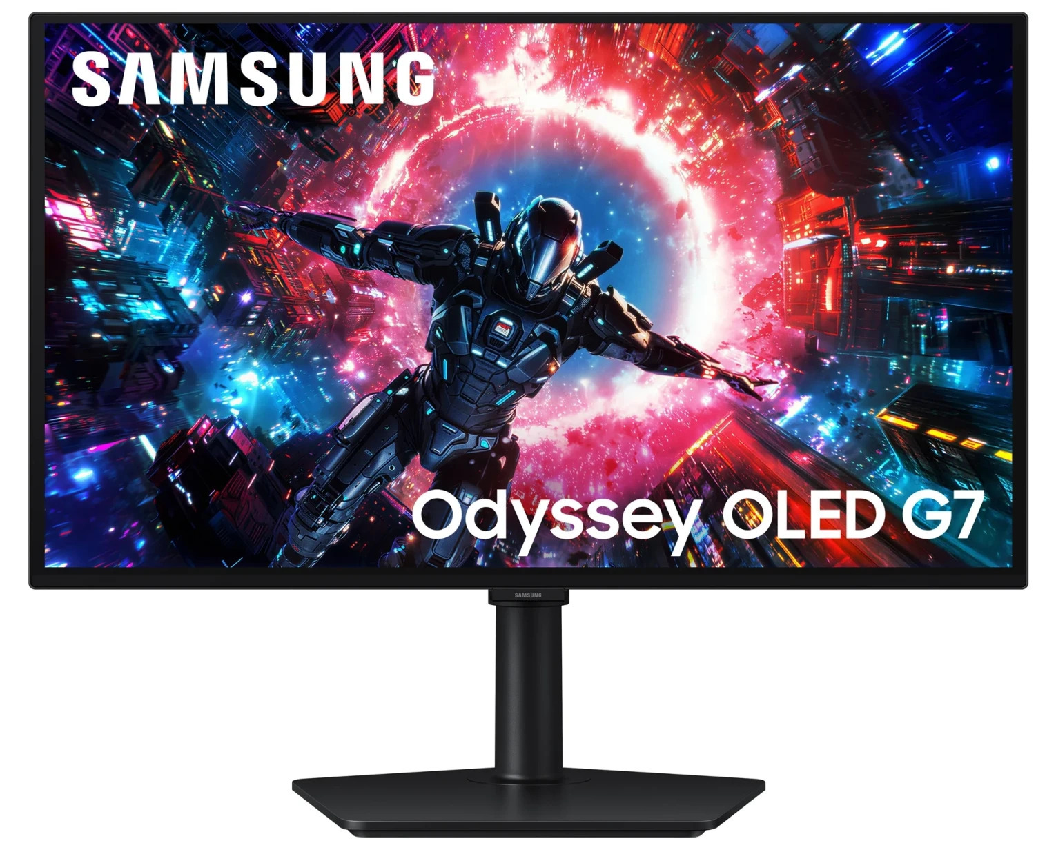 Монитор игровой 27" SAMSUNG Odyssey OLED G7 (LS27HG702SIXUA) фото1