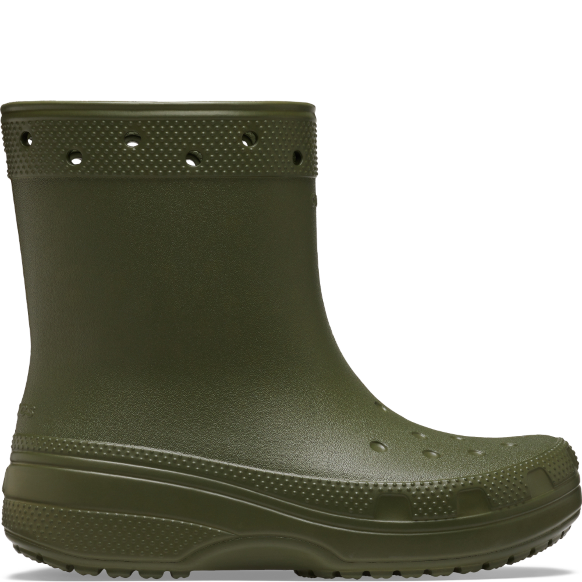 Гумові чоботи Crocs Classic Boot 208363-309 45-46 (M11 US) хакі фото1