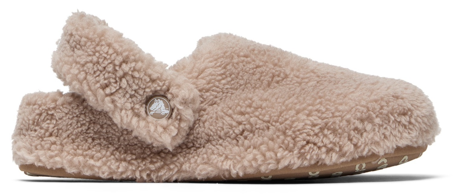 Тапочки домашные Crocs Classic Cozzzy Slipper 209386-195 37-38 (M5W7 US) бежевые