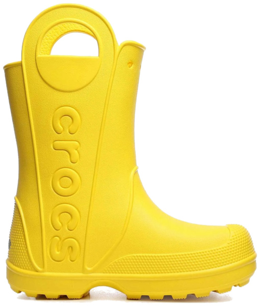 Сапоги резиновые женские Crocs Handle It Rain Boot 210956-730 36 (W6 US) желтые фото