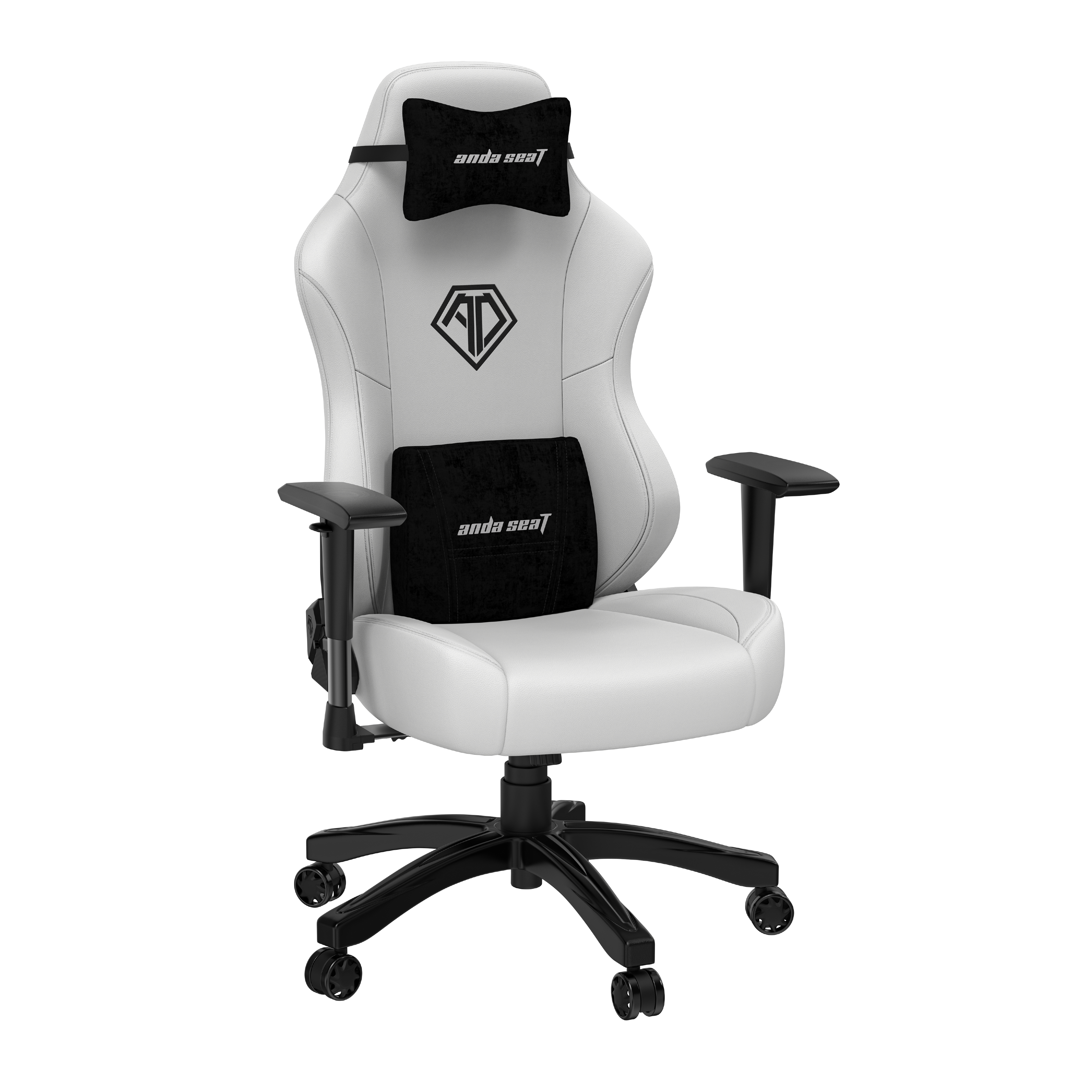 Кресло игровое Anda Seat Phantom 3 White Size L фото1