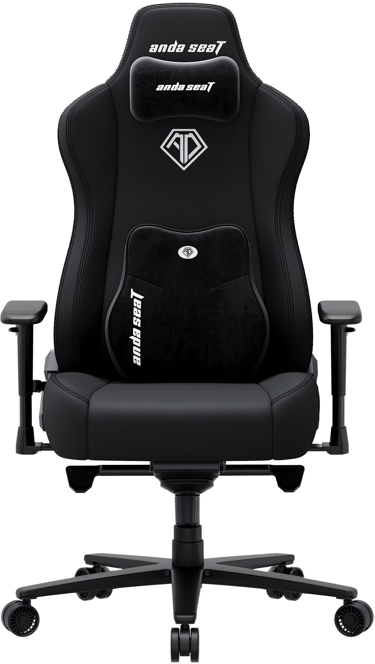 Крісло ігрове Anda Seat Novis Plus Fabric Black Size XL фото1