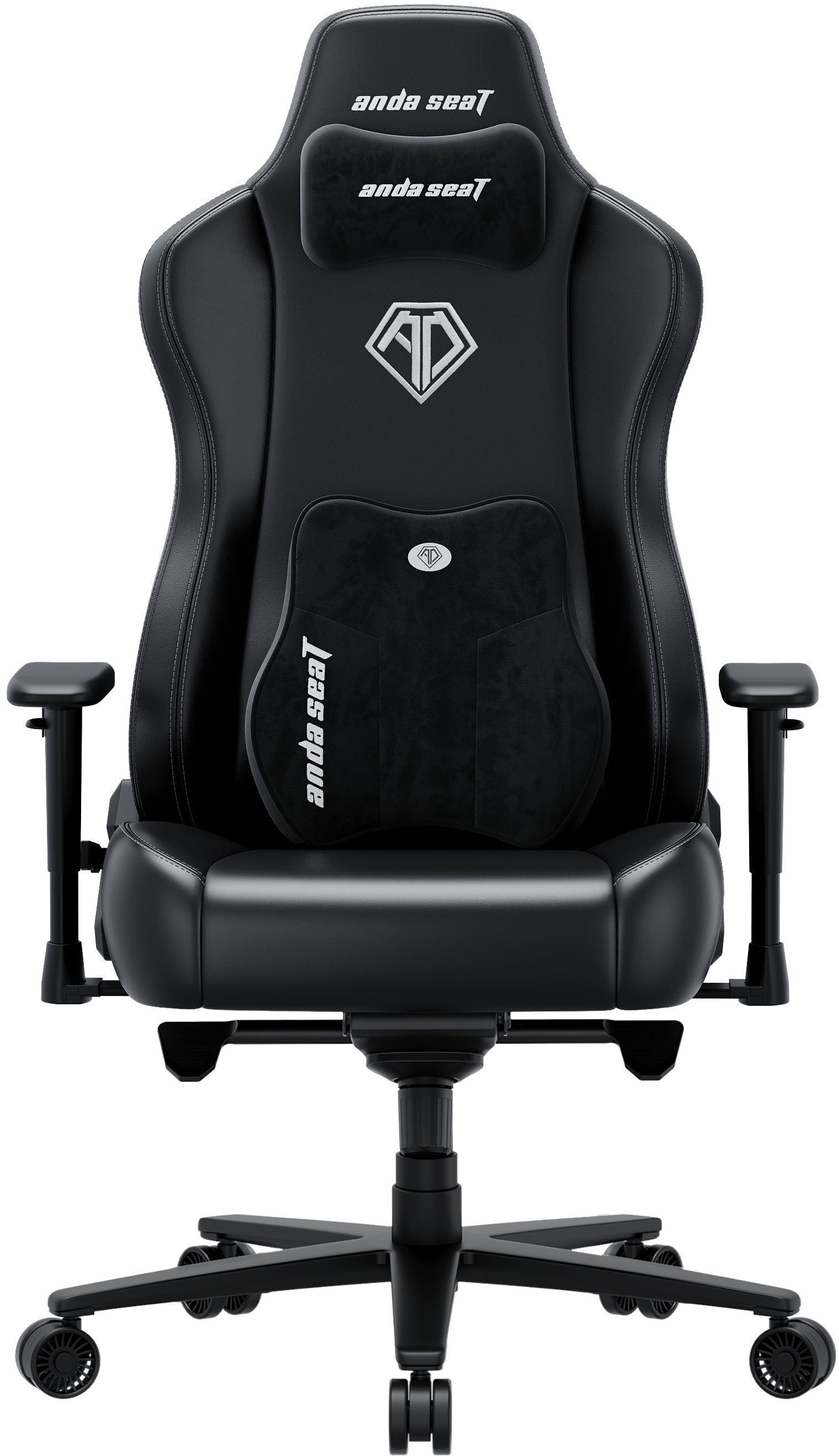 Крісло ігрове Anda Seat Novis Plus Black PVC Size XL фото1