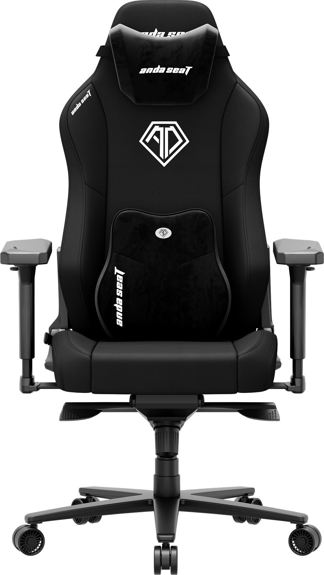 Крісло ігрове Anda Seat Phantom 3 Fabric Black Size XL фото1